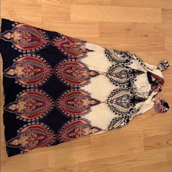 Sleeveless colorful Aztec dress - Picture 2 of 5